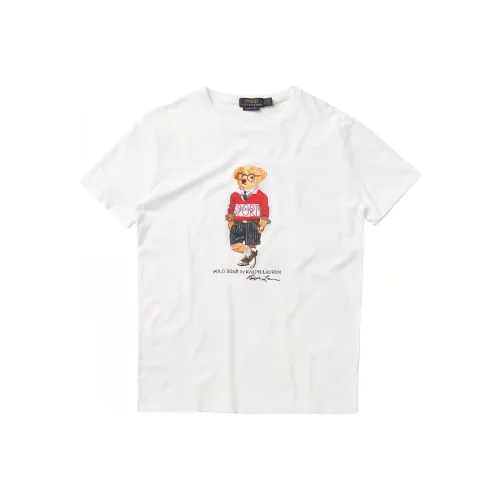 Polo Ralph Lauren Белые Мужские T-рубашки