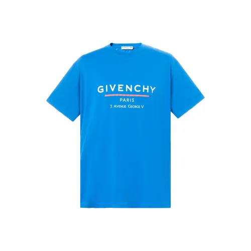 GIVENCHY Мужские синие T-рубашки