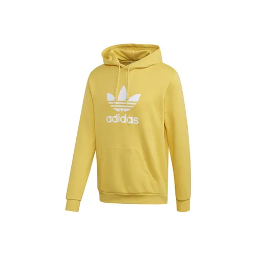 Adidas Originals Trefoil Желтый Мужской Свитшот