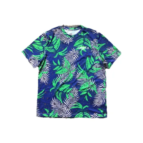 Джордан POOLSIDE Раш Трава Фиолетовая Мужская Футболка