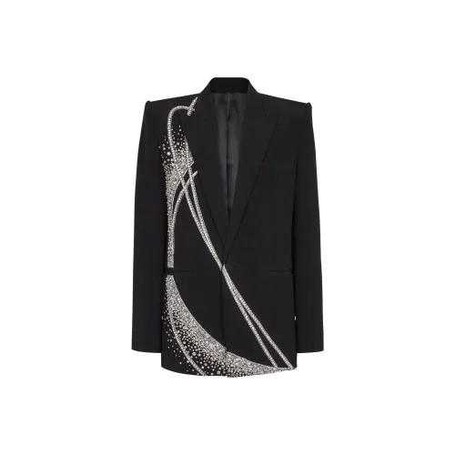 BALMAIN Черные Мужские Деловые Костюмы