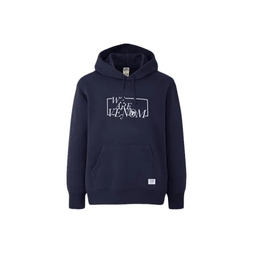 UNIQLO UNIQLO X Marvel Co Брендированная Серия Свитшот Унисекс Темно-синий