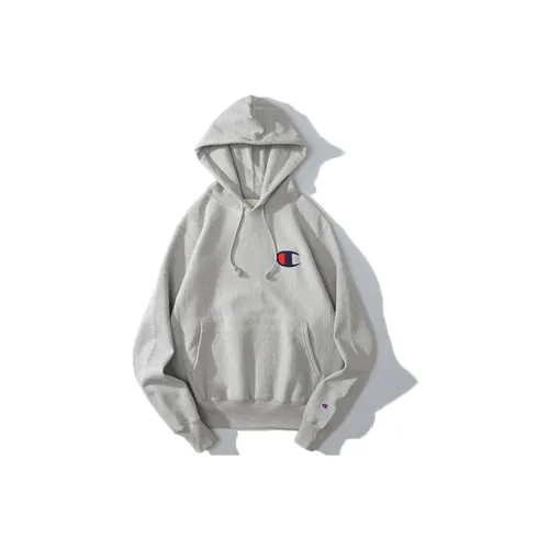 Champion Свитшот Американская версия Унисекс Light Серый