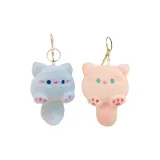 (Белый+Розовый) (Скачащий) 1 пара