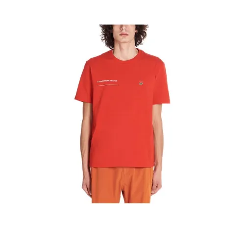 UNDERCOVER Red Мужская T-рубашка