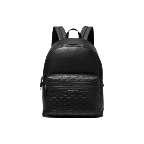 MICHAEL KORS Cooper Artificial Leather Backpack Men's Black