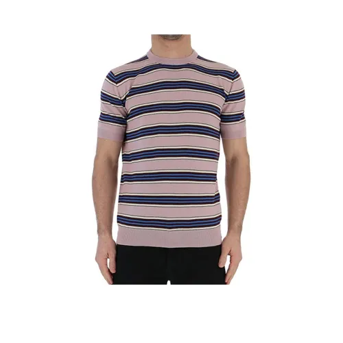 PRADA Розовые Мужские T-рубашки
