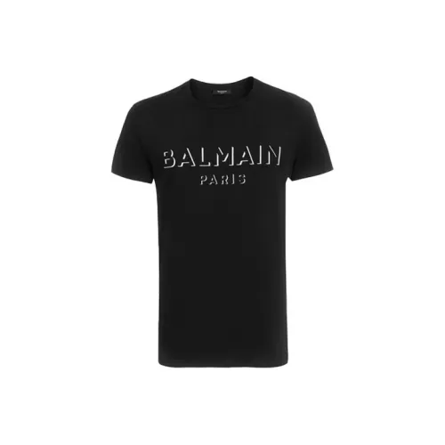 BALMAIN Мужские черные T-рубашки