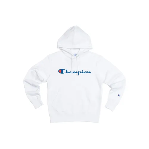 Champion Свитшот Японская версия Мужской Белый