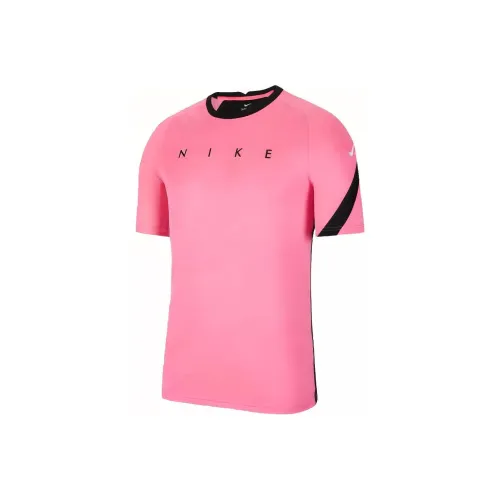 Nike T-Shirt Мужская Прозрачно-Розовая