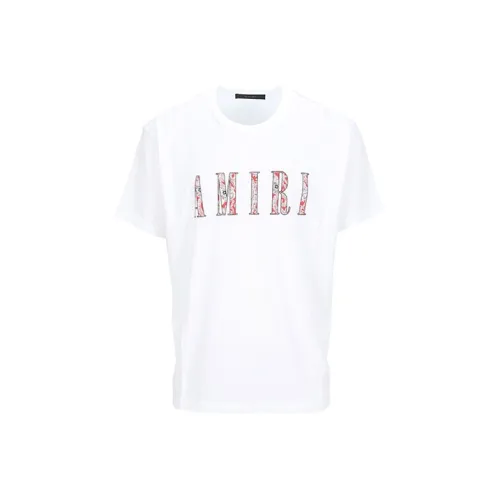 AMIRI Белая Мужская T-Рубашка