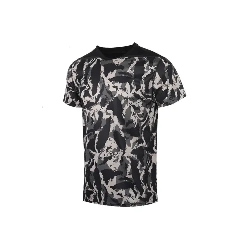 PUMA Lime Gray Camouflage Print Men's T-Shirt