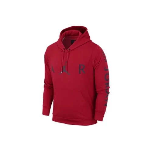 JORDAN Фитнес Красный Мужской Свитшот