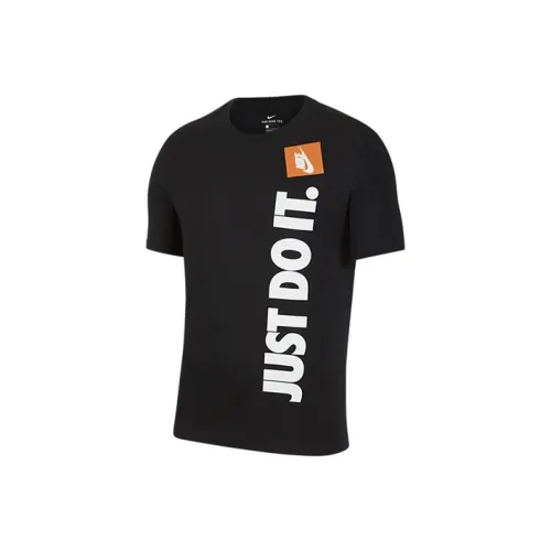 Nike Мужские черные футболки