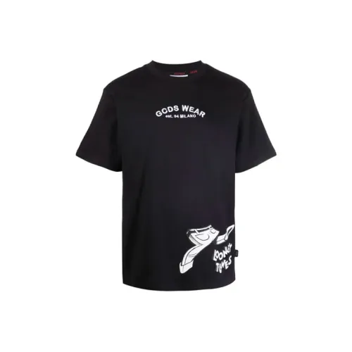 GCDS Черные Мужские T-Рубашки