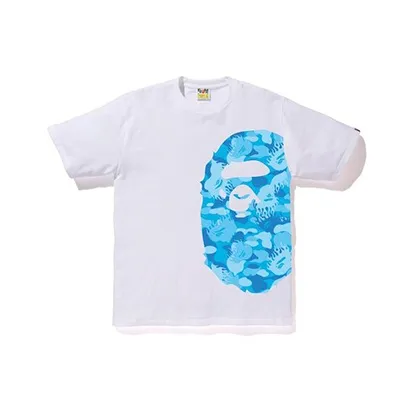 A BATHING APE Голова Series T Рубашка Унисекс
