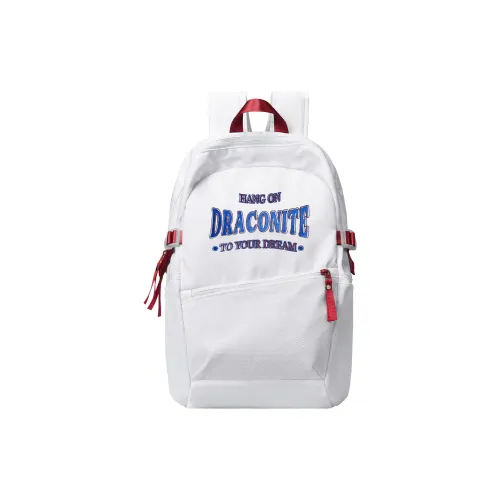 DRACONITE Полиэстер Рюкзак Стандартный Унисекс Белый