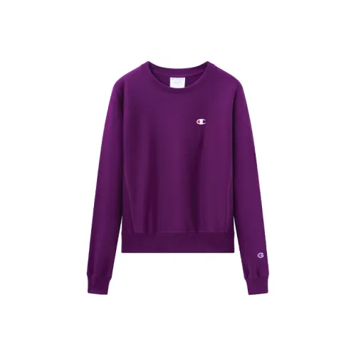 Champion Фиолетовый Унисекс Свитшоты