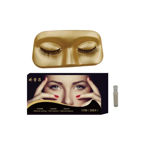 JIAOXUEFEI Натуральный симуляция Tapered ручной клей Бесплатно искусственные ресницы 05 04 Свежий Сказка стиль клей версия