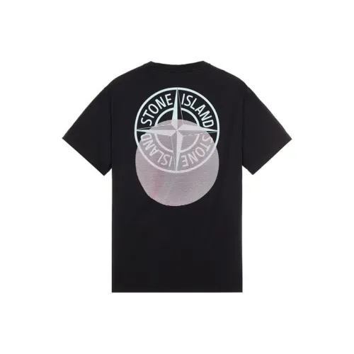 STONE ISLAND Рубашка Мужская Черная