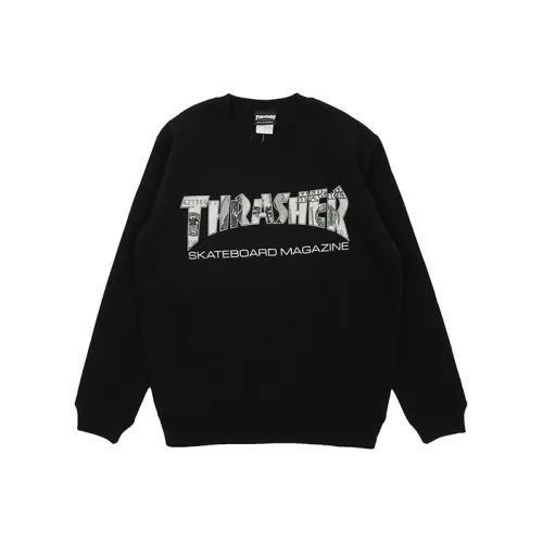 Толстовка Thrasher Japan Version Унисекс Черная