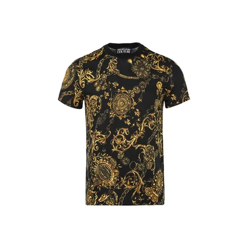 VERSACE JEANS COUTURE Рубашка Мужская Черная