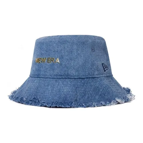 New Era Хлопок полиэстер регенерированное целлюлозное волокно ведрообразные шляпы женские синий