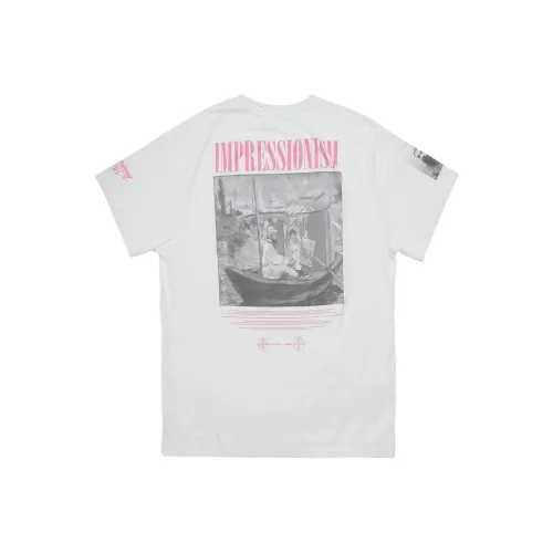 Off Белый SS19 Мужские T-рубашки