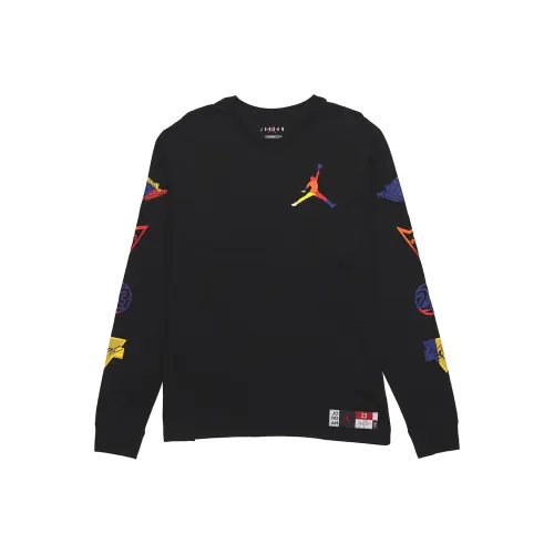 JORDAN Черный Мужской Свитшот