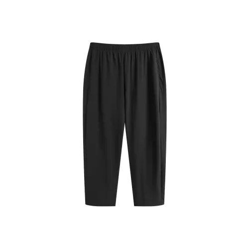 ZONEiD Вязаные тренировочные штаны унисекс черные