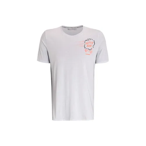 Under Armour T-Shirt Мужской Ореоловый Серый