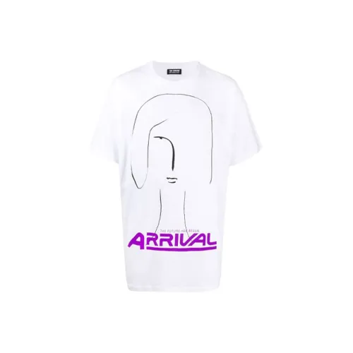 RAF SIMONS Белая Мужская T-Рубашка