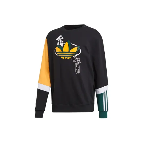 Adidas Originals Мужские Черные Свитшоты