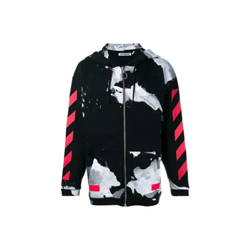 Off Белый FW20 Черный Мужские Толстовки