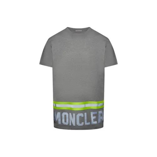 MONCLER Серый Мужской T-Рубашки