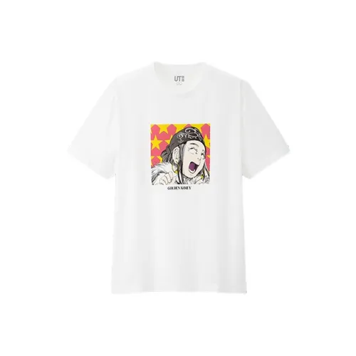 UNIQLO Белая унисекс футболка