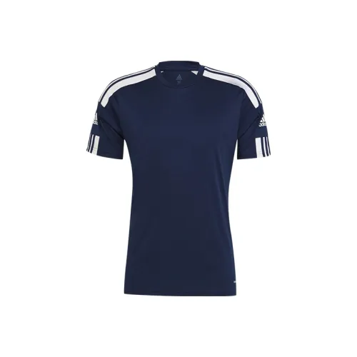 Adidas Темно-синие Мужские T-рубашки