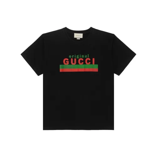 GUCCI Оригинальная рубашка T для мужчин черная