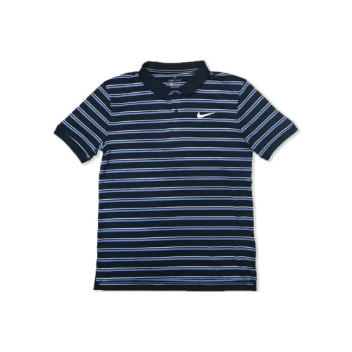 Nike Blue Men's T-Shirts Найк Синий Мужские Футболки