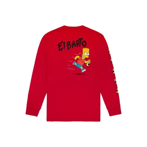 Vans Simpson Crossover Красный Мужская Футболка