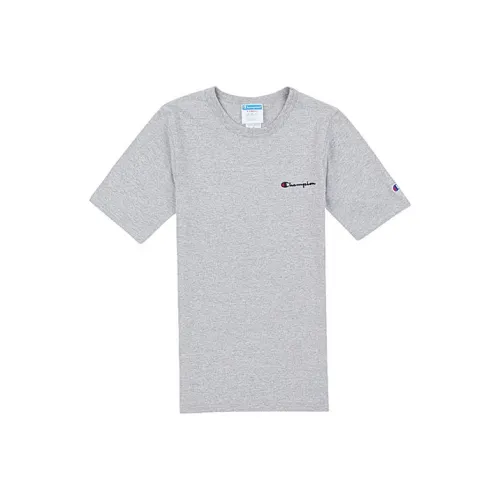 Champion T-Shirt US Version Unisex Light Gray Чемпион T-Shirt США Версия Унисекс Светло-Серый