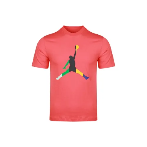 Jordan DNA Jumpman Кораллово-красный Мужской T-рубашки
