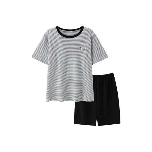 Gongdie Пижамный комплект мужской светло-серый