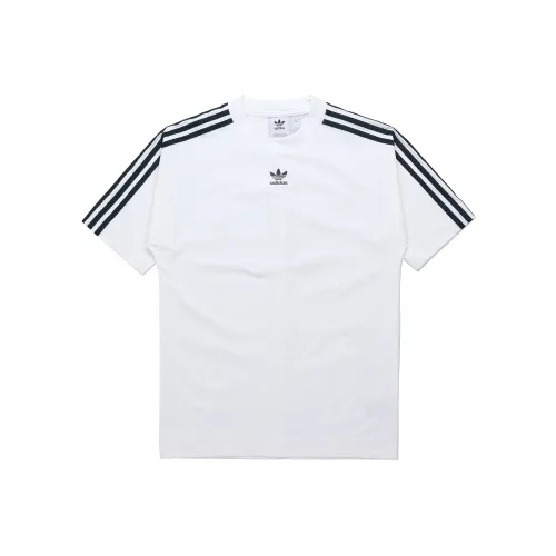 Adidas Originals Комплект с короткими рукавами T-Shirt Мужской Белый