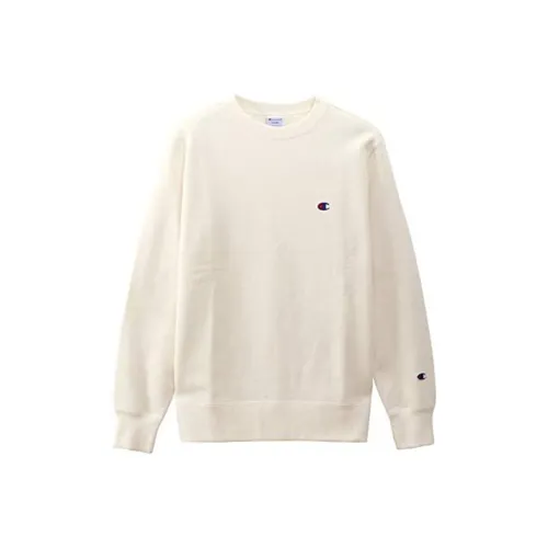 Champion White Unisex Свитшоты
