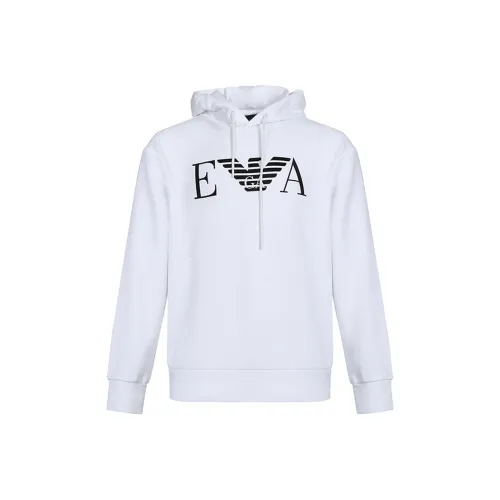 EMPORIO ARMANI EA Белый Мужской Свитшот