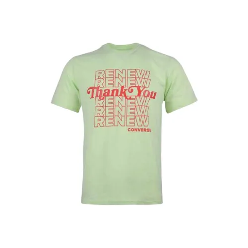 Конверс Зеленый Мужской T-Рубашки