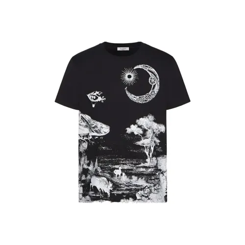 Valentino Мужские черные рубашки