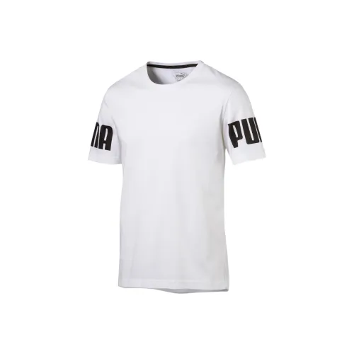 PUMA Rebel Белый Мужской T-Рубашка