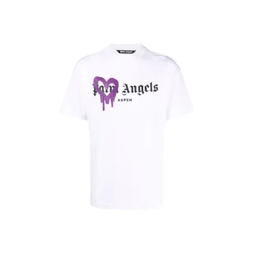 PALM ANGELS Белая Мужская Футболка